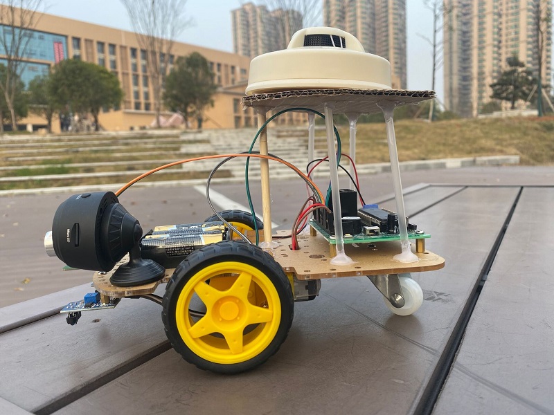 我院举办第四届鲁班科技创新节科技发明制作大赛决赛-科研处